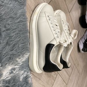 Steve Madden platform sneakers.